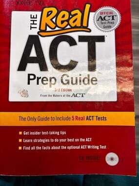The Real ACT Prep Guide 3rd Edition Official Test Prep Book